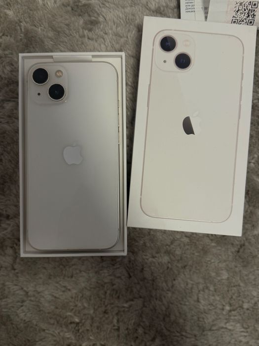 Iphone 13 128gb бял