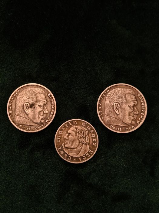 Сребърни монети МАРКАИ Германия 1933г.