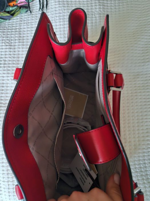 Geanta rosie Michael Kors, model Hamilton, piele