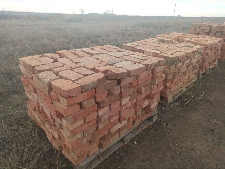 Қызыл тас қыш кирпич жженый