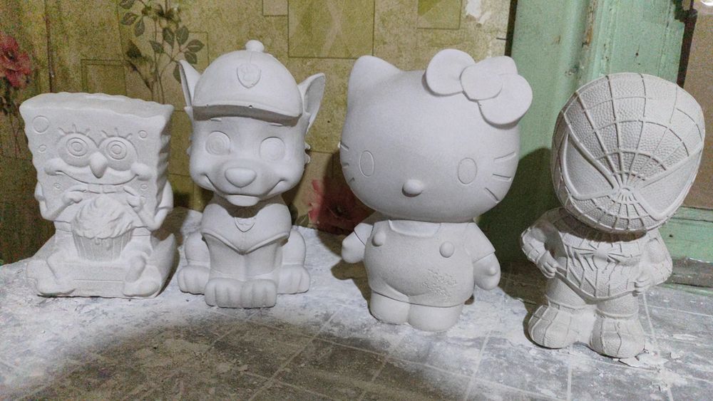 Гипсовые копилки