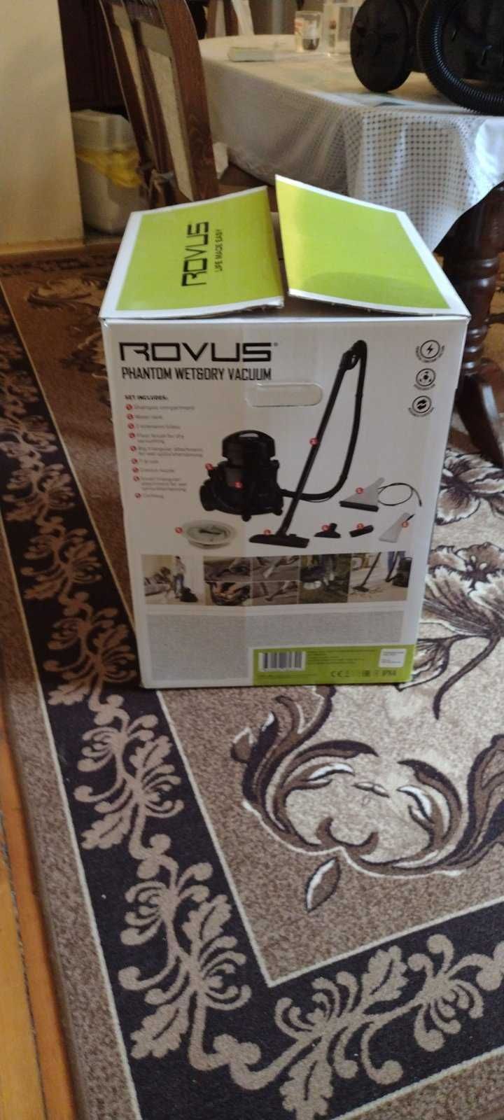 Прахосмукачка Rovus Phantom wet & dry vacuum black