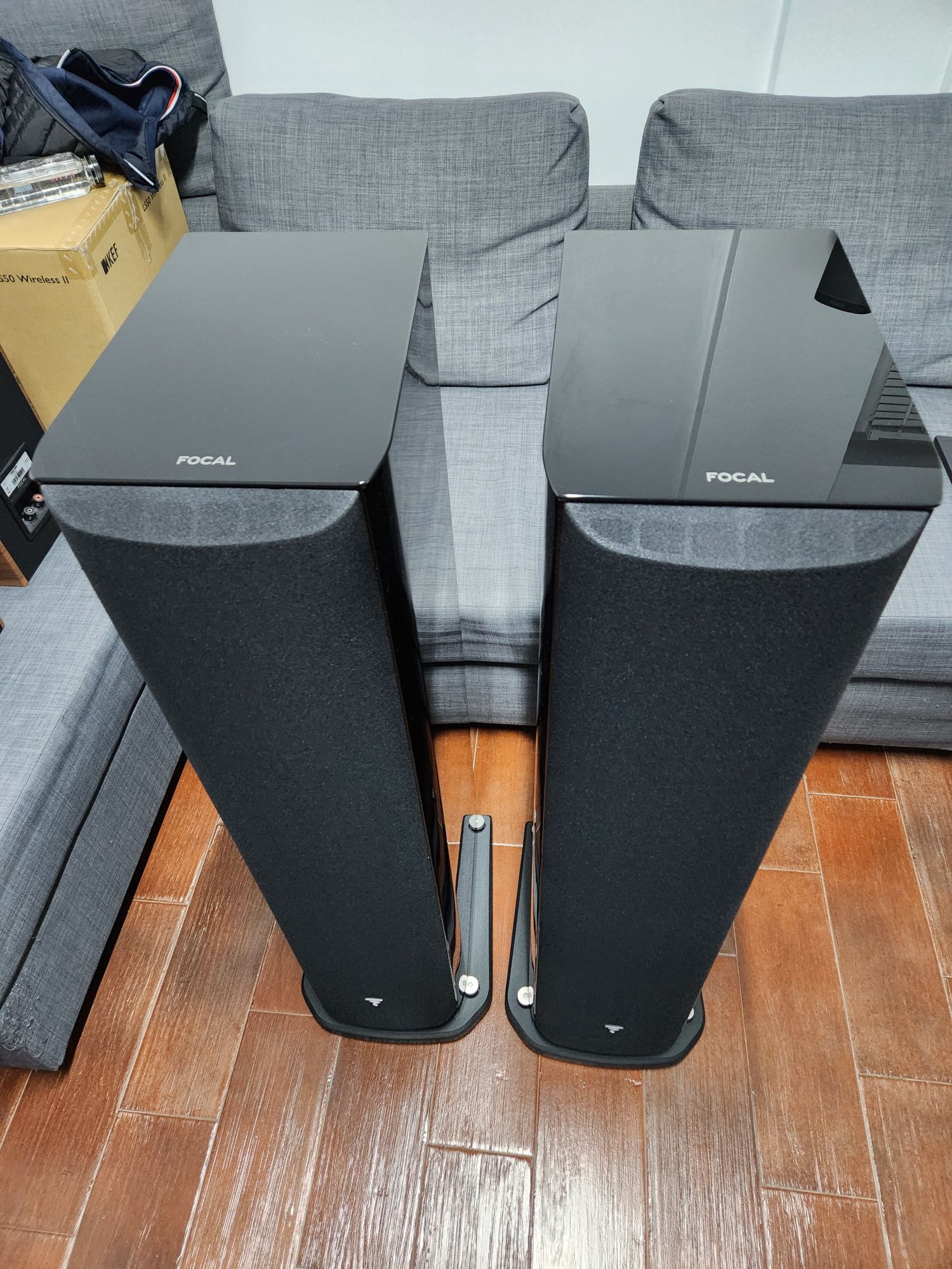 Boxe Focal Aria 926, piano black, stare perfecta