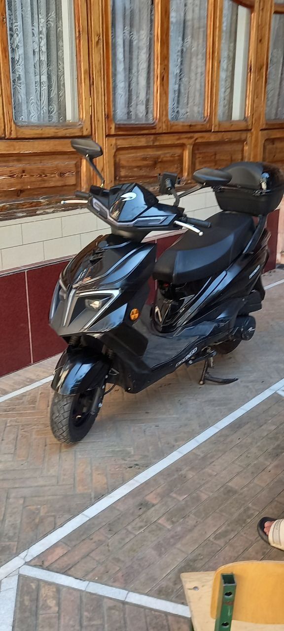 Скутер дронго пробег 4600