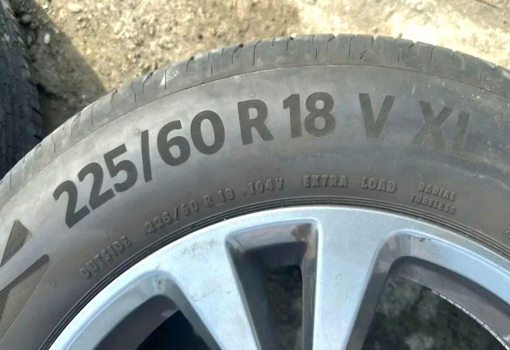 4 Amvelope vara 225 60 18xl Continental ca și noi 2023