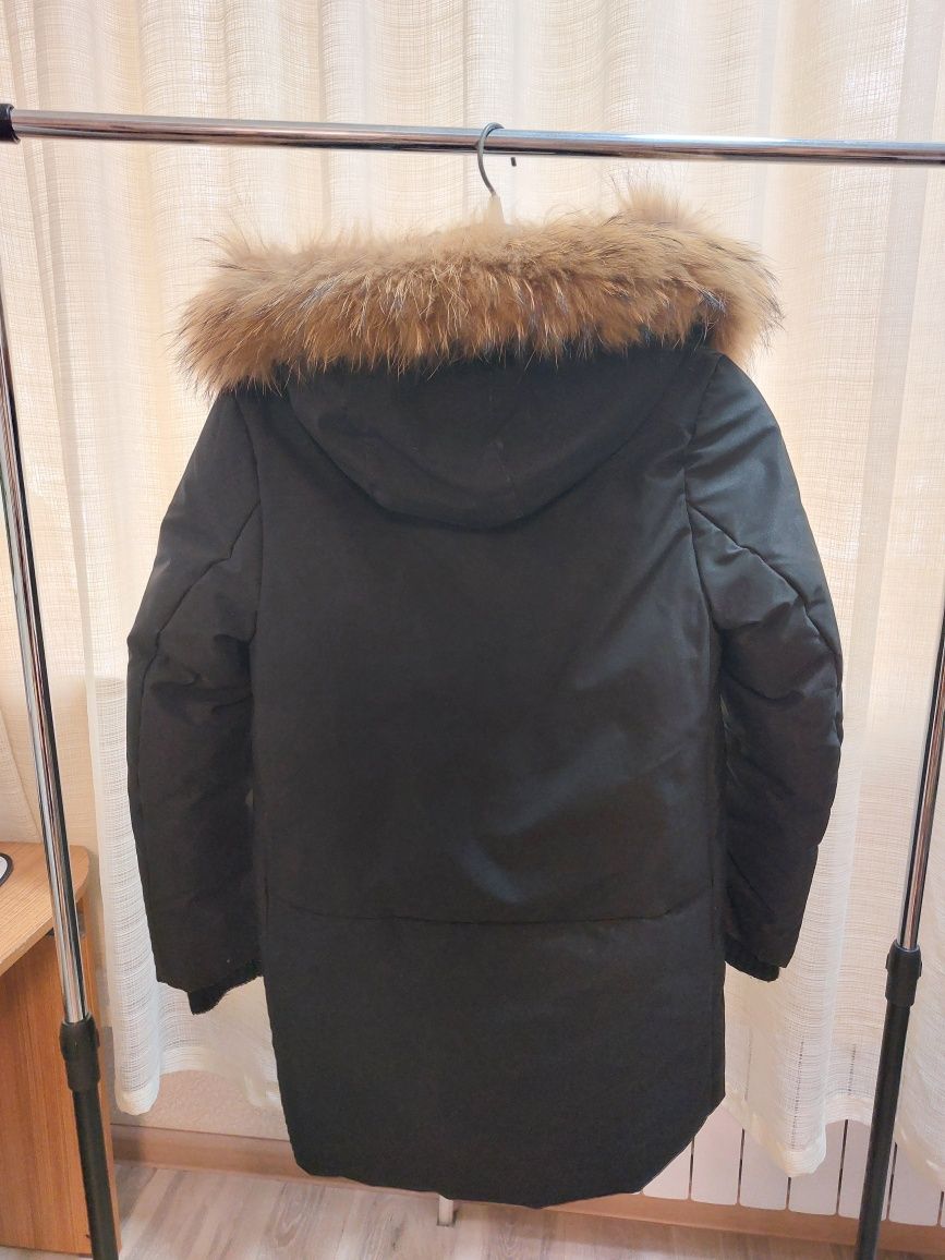 Куртка зимняя черная