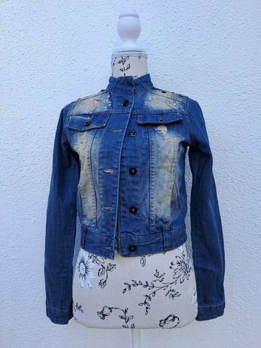 Geaca denim Chamur National