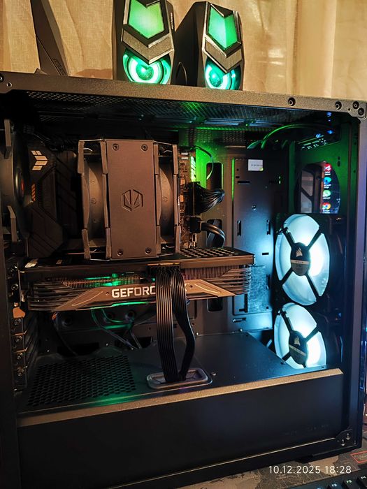Геймърски i5 12500, RTX 3070 8GB, RAM 32GB DDR5 6000, SSD 512GB NVME