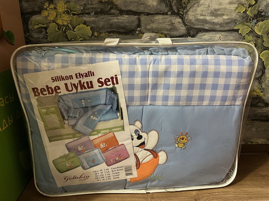 Бортики в кроватку для мальчика