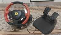 Волан с педали Thrustmaster Ferrari 458 spider racing wheel за XBOX