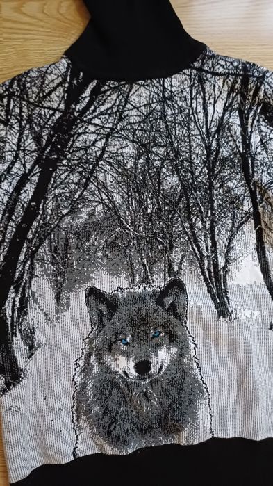 Дамски зимен плътен пуловерр