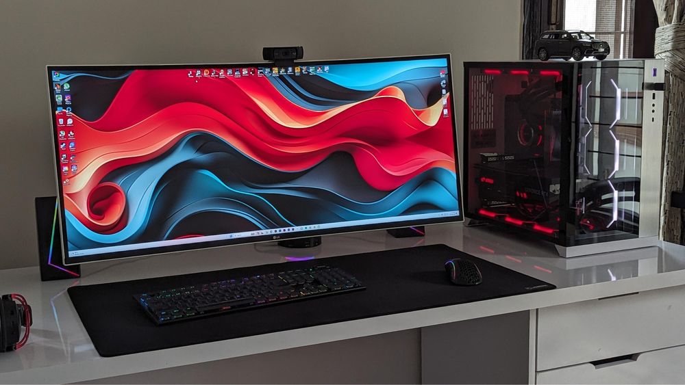 Monitor LG 38WR85QC-W ultrawide WQHD NanoIPS, HDR 144hz 2 ani garantie