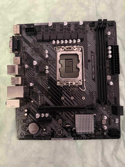 H610M-HDV/M.2 R2.0 и INTEL i5-13600K