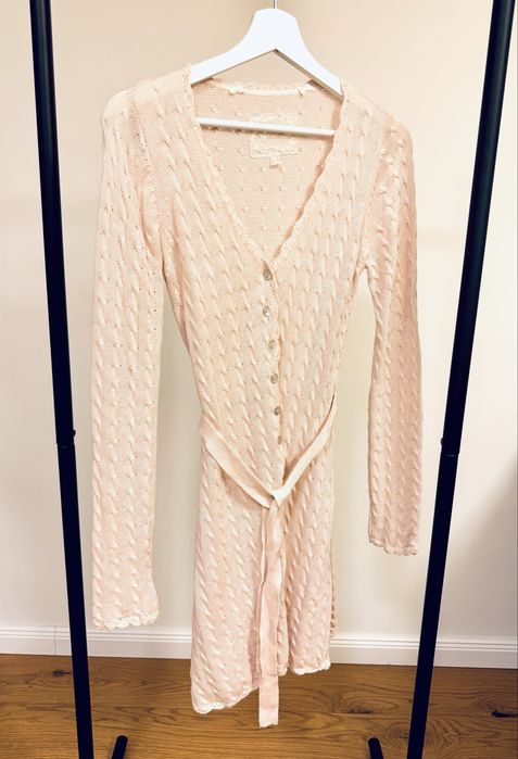 By Timo уникална плетена жилетка с лен