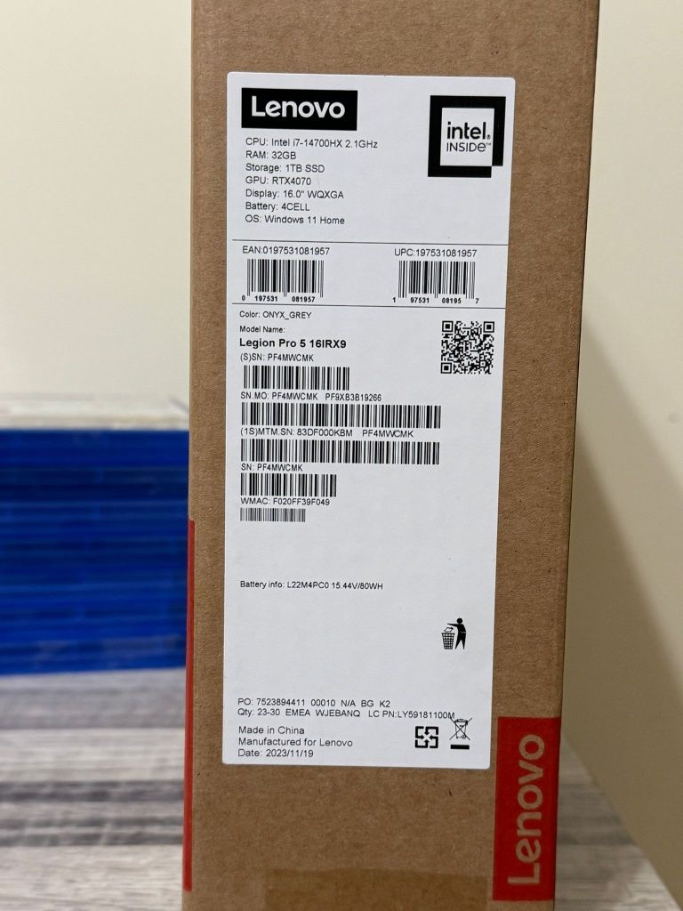 Lenovo Legion 5 Pro 2024