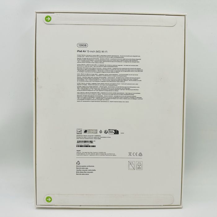  iPad Air M2 13-inch Blue 128GB Wi-Fi