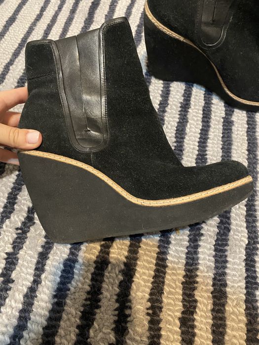 Ghete Calvin Klein din piele (zara tommy hilfiger hm musette)