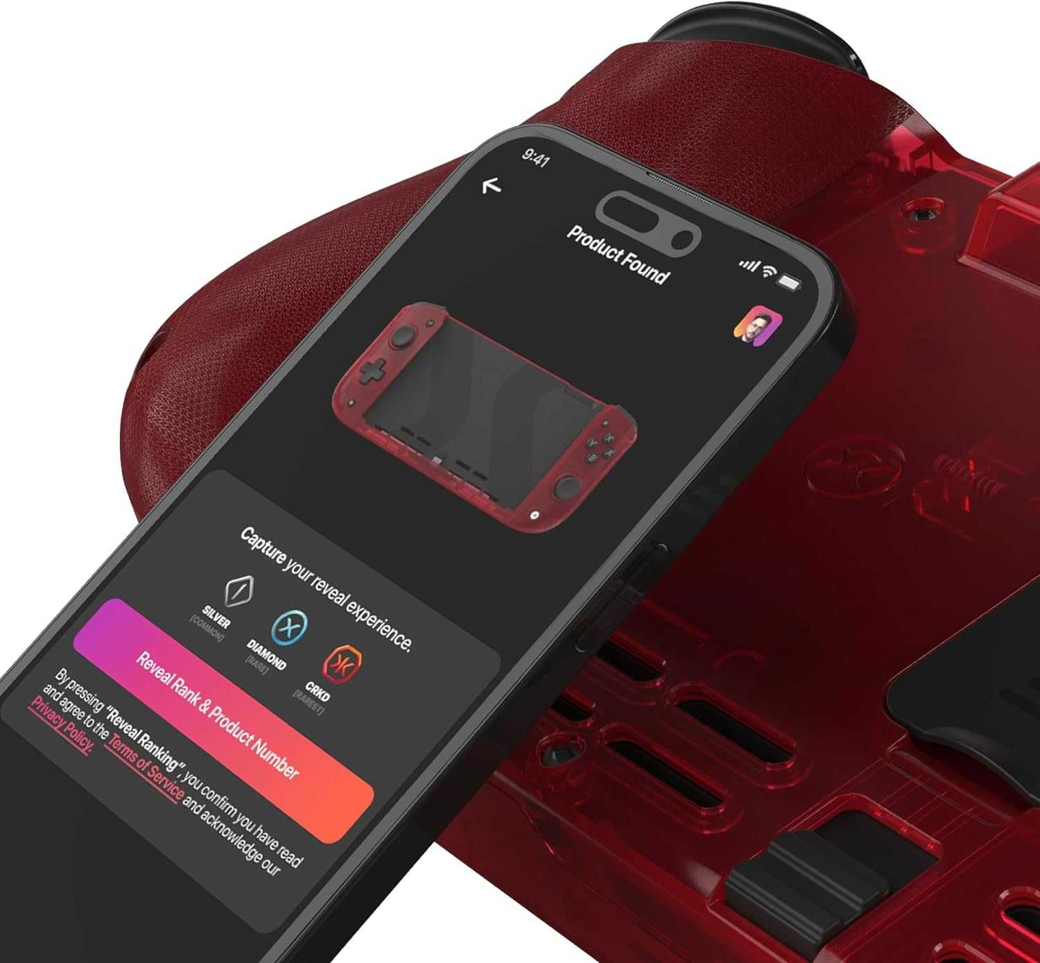 CRKD NitroDeck ed.limitată,rosu pt Nintendo Switch/Switch Oled,sigilat