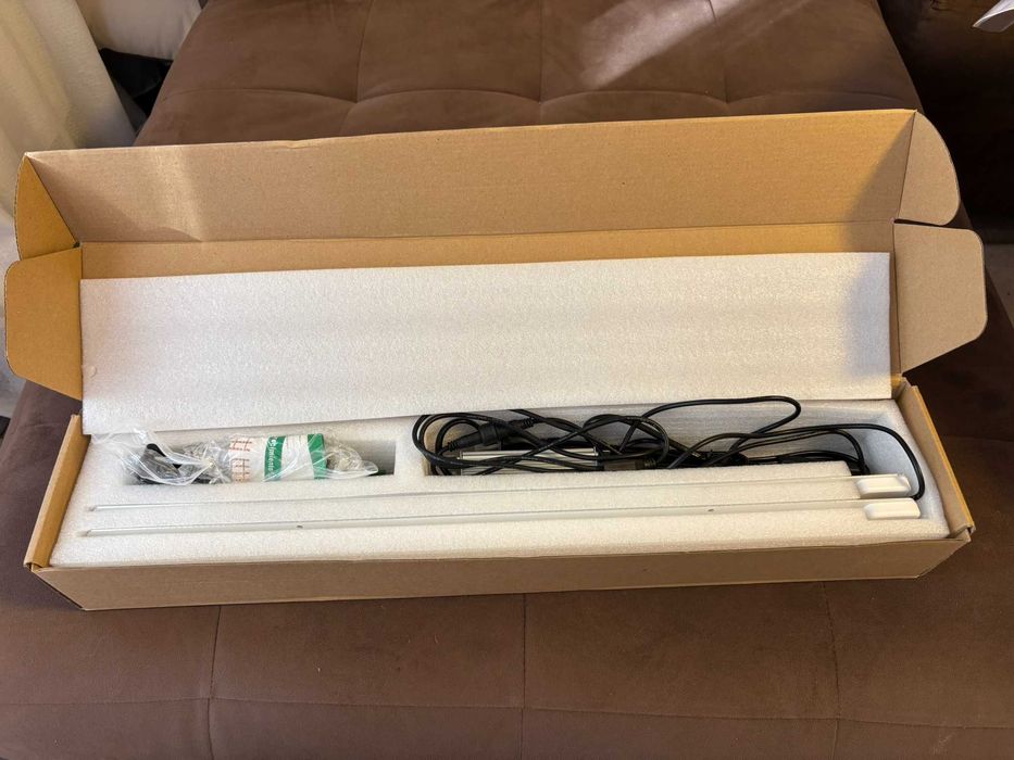 Пълен спектър LED фито лампа 2х56,5 см за отглеждане на разстения