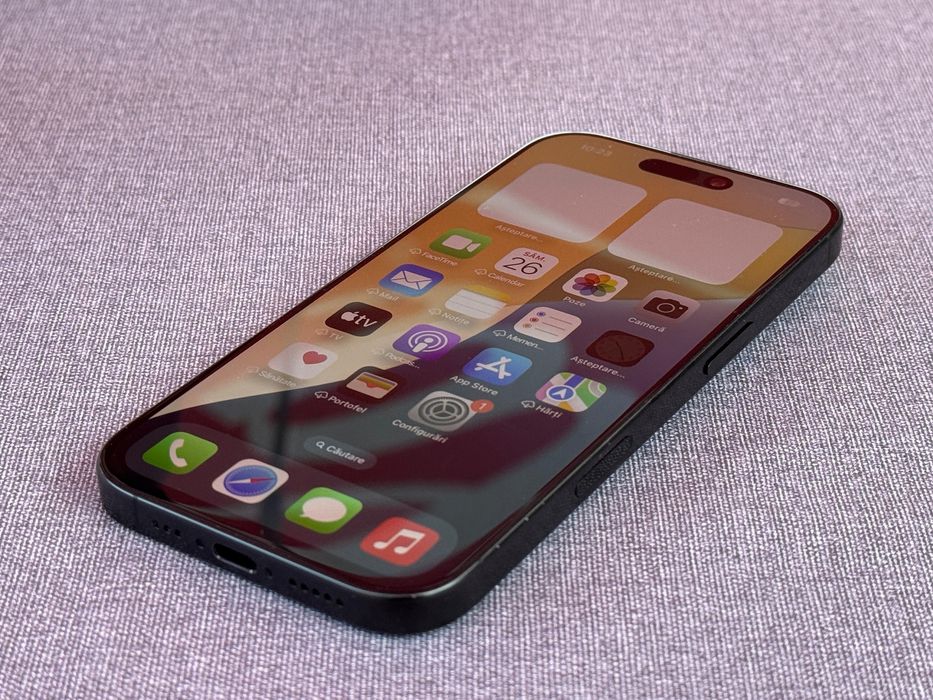 iPhone 15 Pro Max / 256GB / 5G / Black Titanium / Pret fix! /