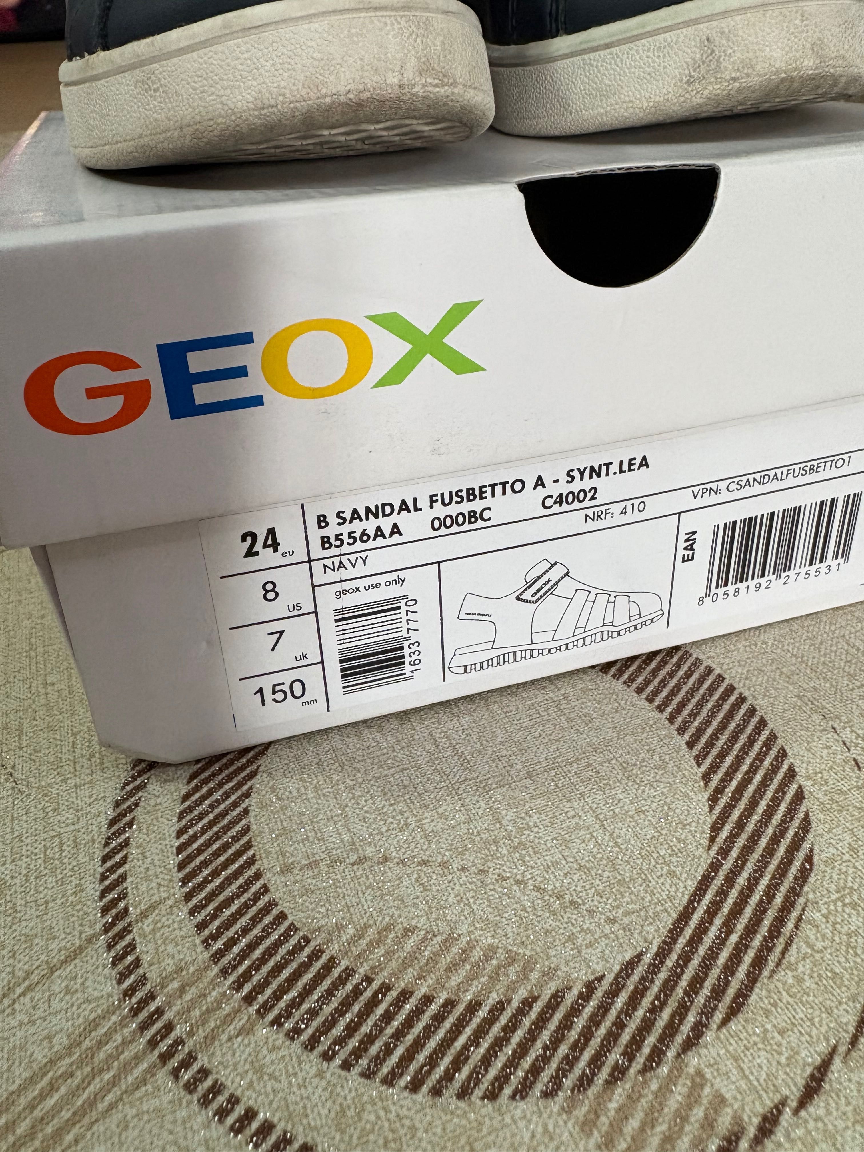 Маратонки Geox детски в синьо