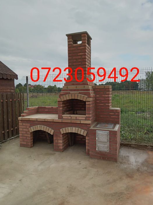 Grătare din cărămidă de gradina