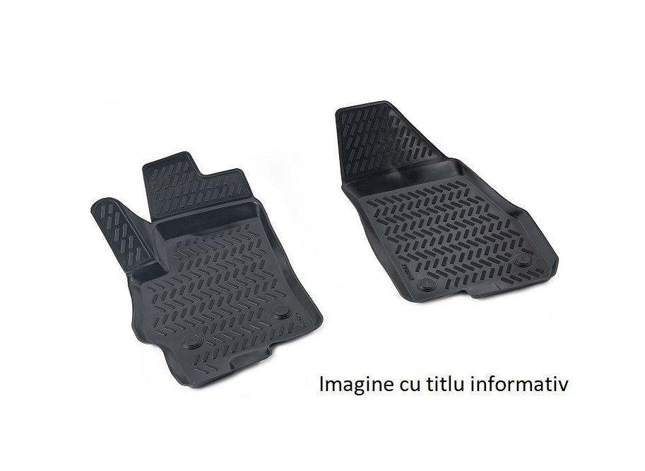 Covoare cauciuc stil tavita Peugeot Rifter pt. fata 2018-> ERK
