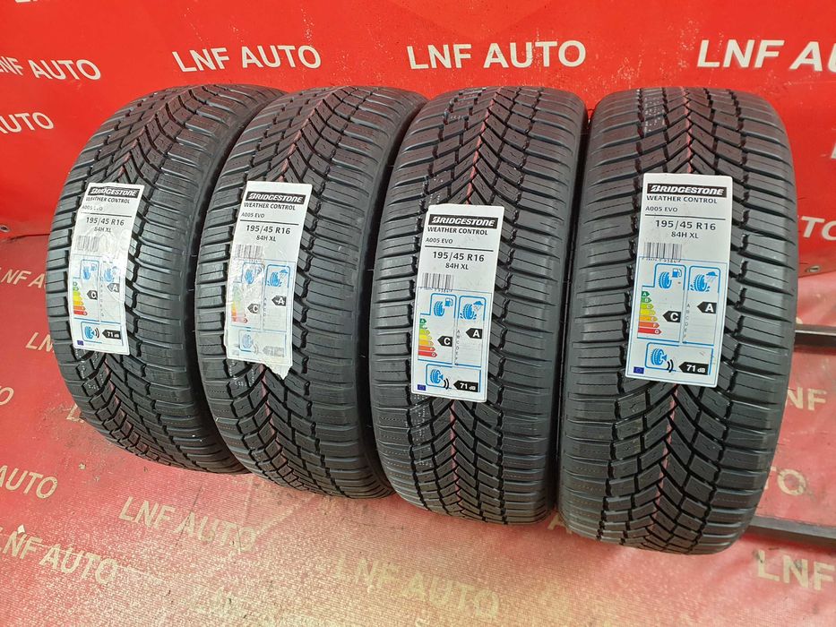 Anvelope VARA-IARNA - 195/45/16 - Bridgestone - NOI - DOT 2021 !