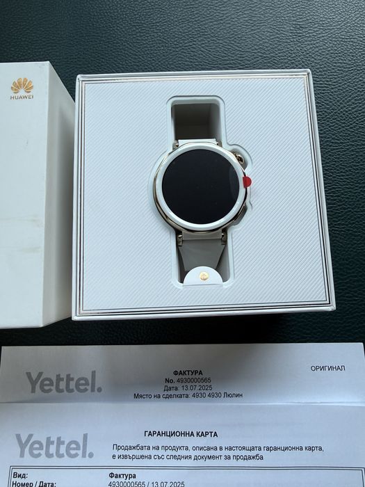 НОВ Huawei Watch GT 5 Pro 42мм. White 24м. ГАРАНЦИЯ