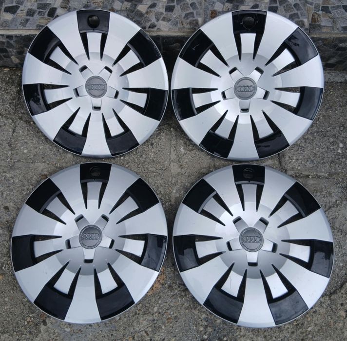 Тасове 16 цола Audi оригинални двуцветни Ауди