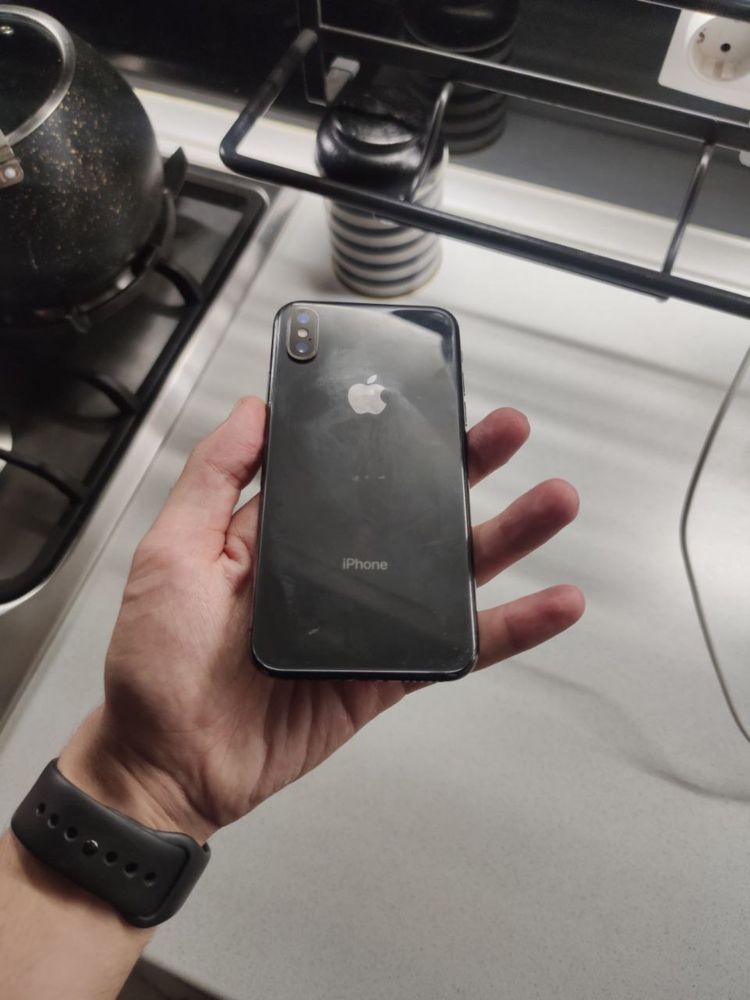 Iphone X  black 64