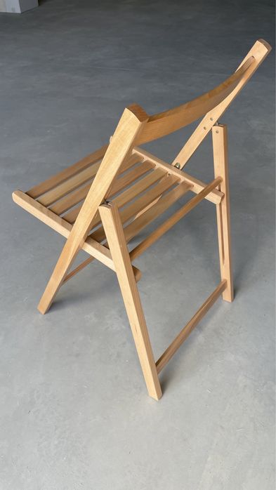 Scaune pliante lemn masiv - fag !