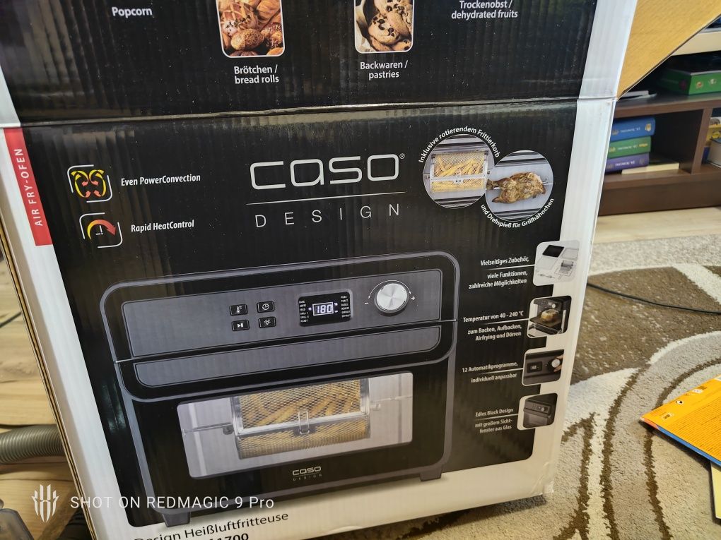 Airfry Caso design chef 1700