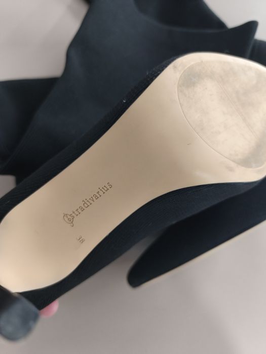 Cizme Stradivarius lungi peste genunchi elastice