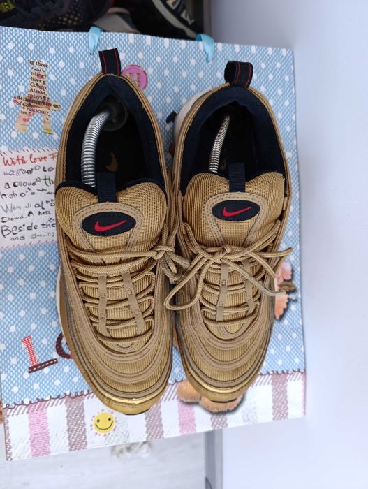 Nike Air Max 97 OG "Gold Bullet"оригинални маратонки 45 номер