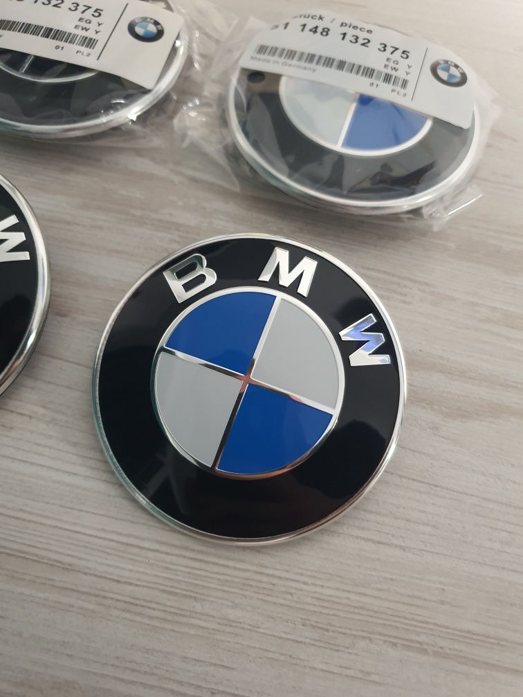 Emblema BMW capota si portbagaj 82 si 74 mm