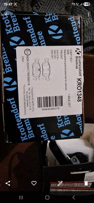 Jante aliaj r 17/Piese bmw Egr  bmw 2,0 N47 nou / placute frana bmw