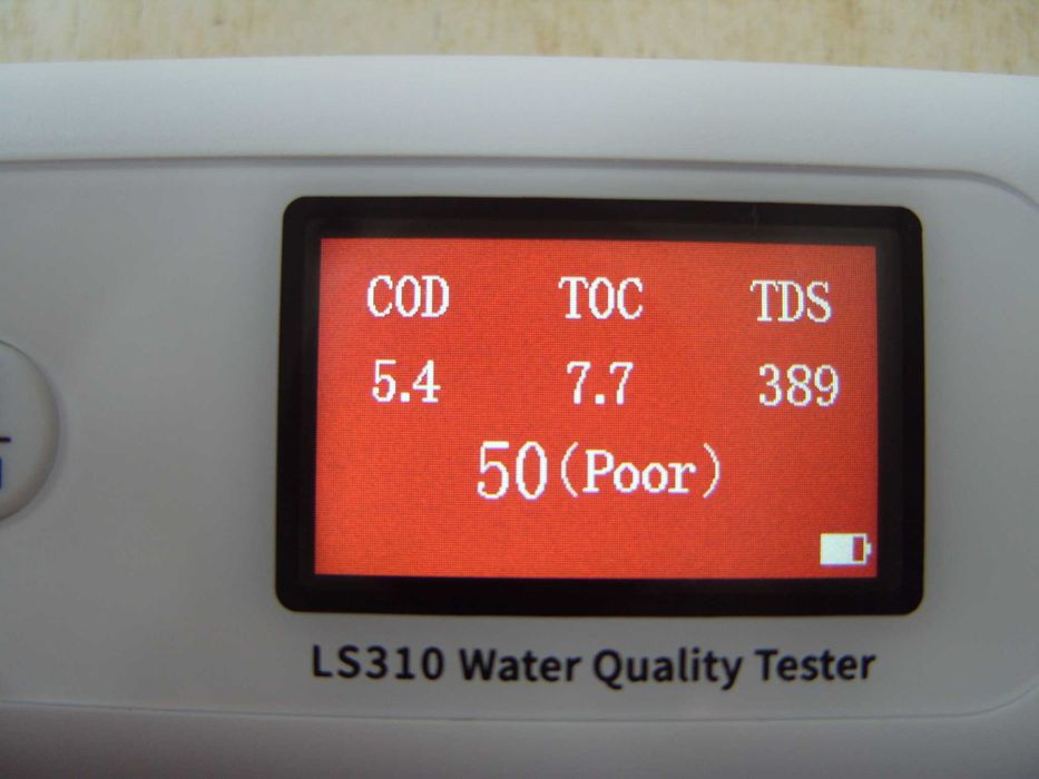 Тестер за измерване на качеството на питейната вода