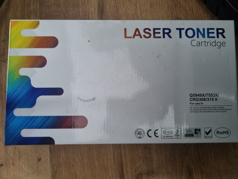 2 buc Toner laser HP q6511x 7553x 1 original 1 compatibil refilat 49x