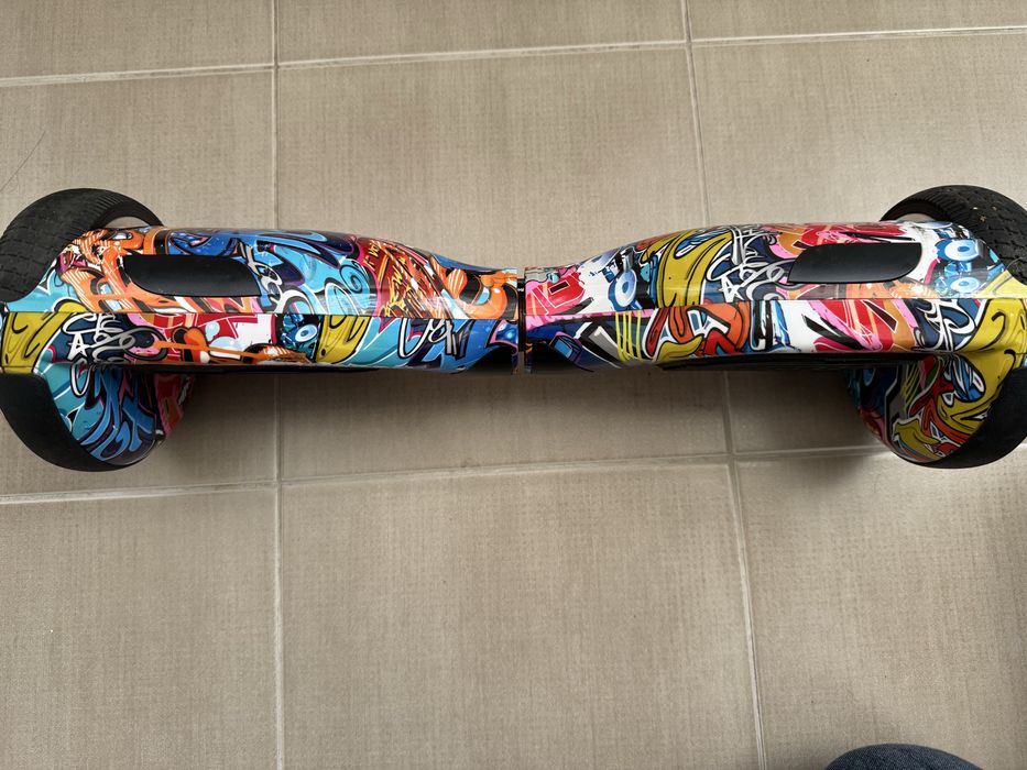 Hoverboard MYRIA Sky Rider, 6.5 inch, graffiti