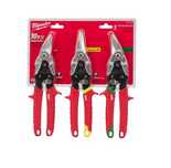 Set 3 bucati foarfece Milwaukee pentru tabla