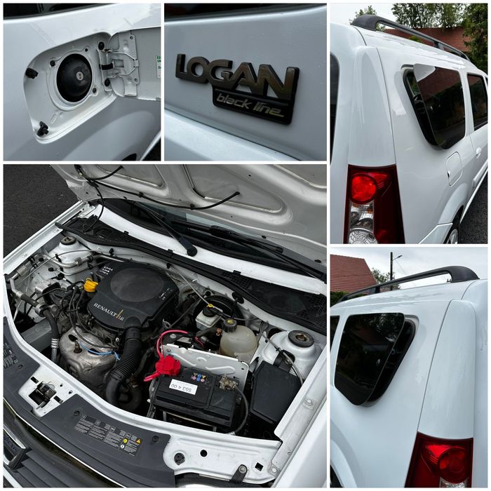 2011 Dacia Logan MCV 7 Locuri - BlackLine - 1.6 8v 87cp E5 - Clima!