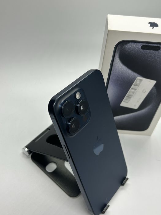 Phone 15 PRO MAX - 256Gb Blue Titanium - IMPECABIL 10/10 ! Garantie