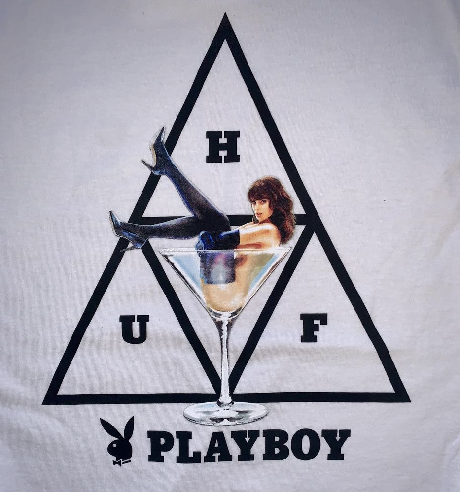 Tricou HUF x Playboy