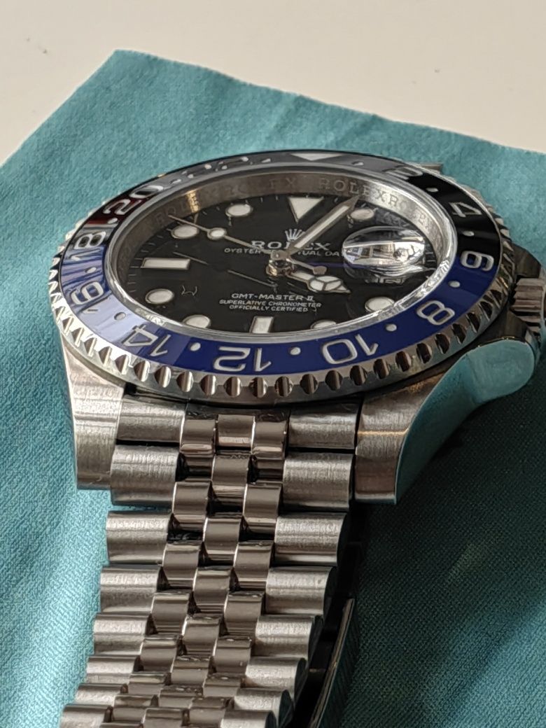 Автоматичен часовник Rolex GMT Master 2 batman, batgirl