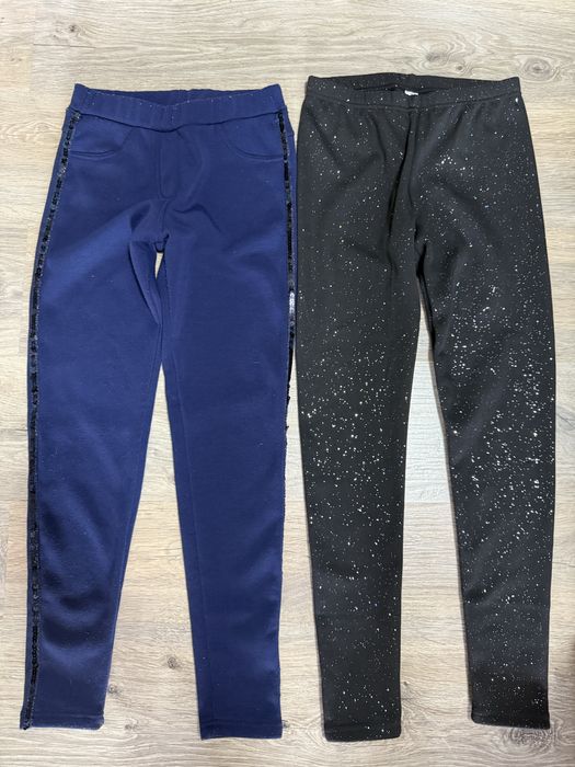 Продаю 2 пары лосин с начесом из Германии на рост 158см, одни новые