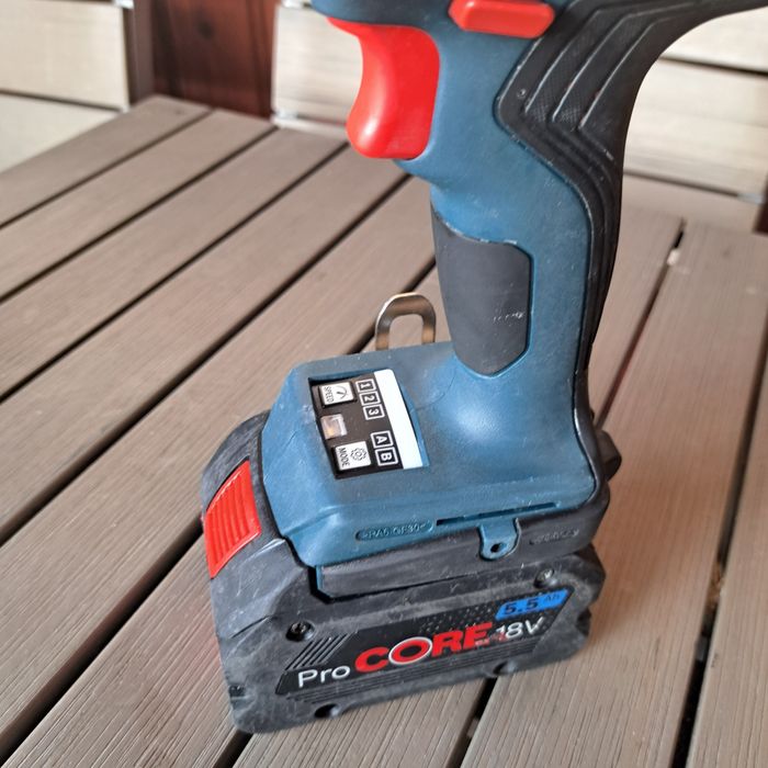 Autofiletanta impact Bosch Gds 18 330 hc+acumulator 5.5 ah