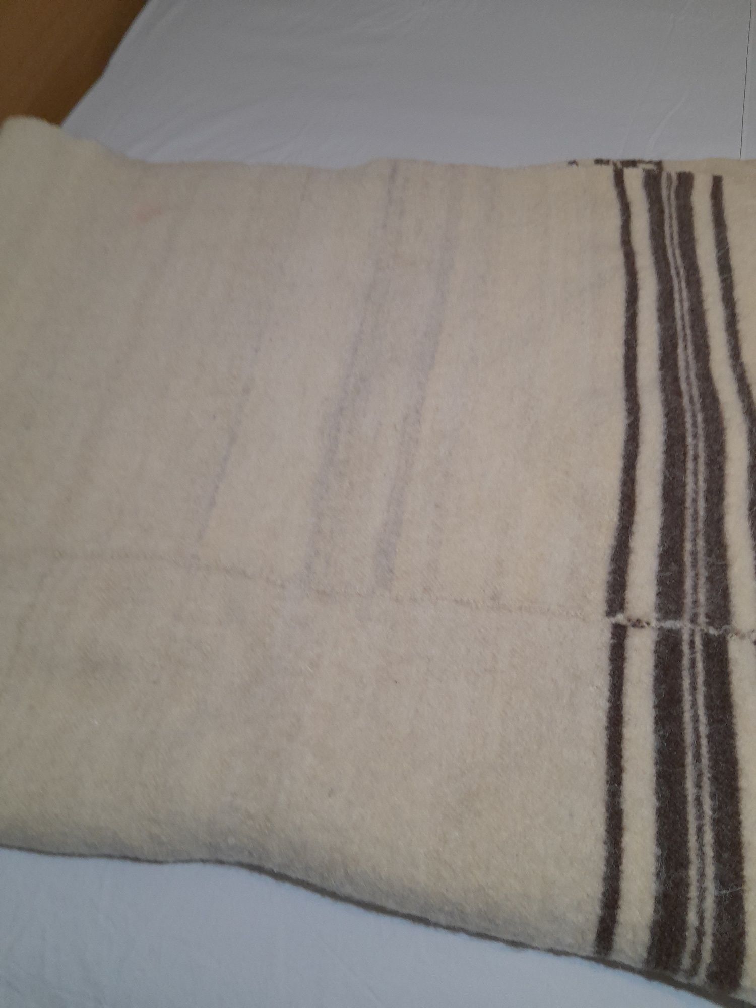 Нови - памучна пътека домашно тъкана  и дебело вълнено одеяло