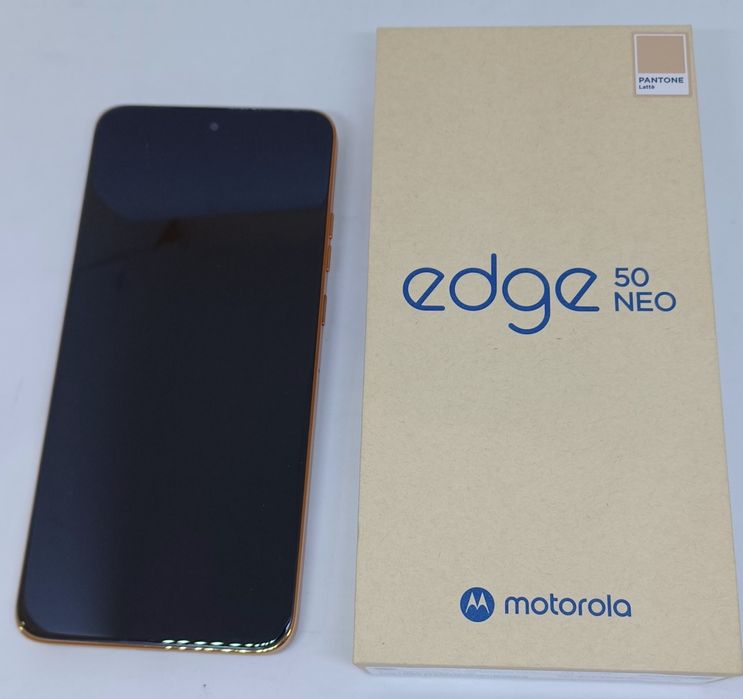 Telefon Motorola Edge 50 Neo, DS, 256GB, 8GB ,5G, latte/ telefon expus