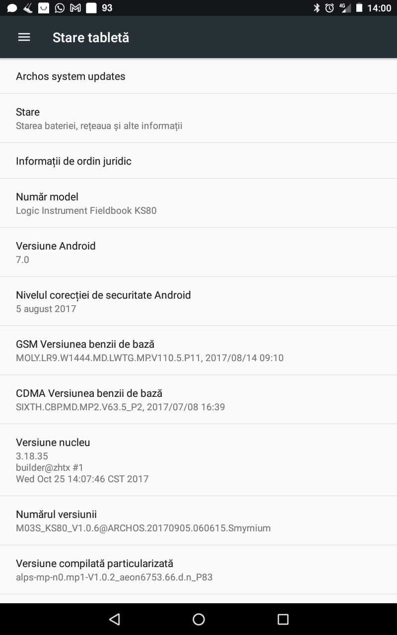 Tableta Android Rugged - Logic Instruments - Fieldbook - 8" - 2buc